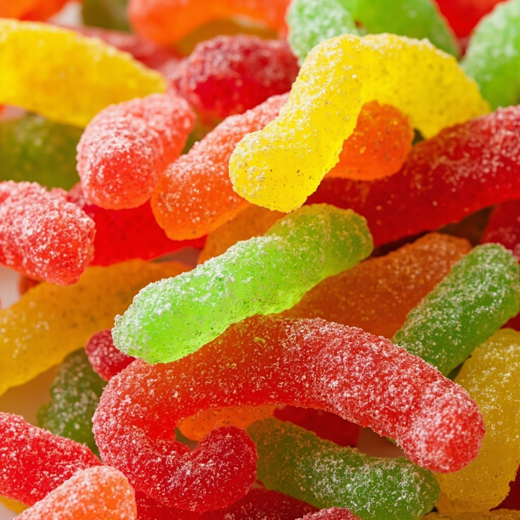 Sour Gummy Worms